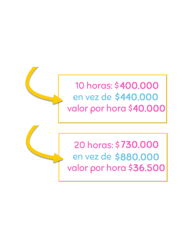 PROMOCIÓN POR HORAS